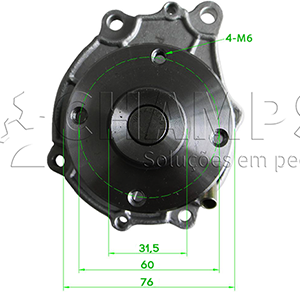 BOMBA DAGUA MOTOR NISSAN H15/H20-2/H25