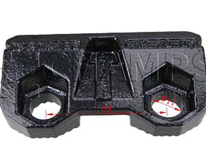 SUPORTE DESLOCADOR INFERIOR PARA EMPILHADEIRAS