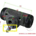 CILINDRO FREIO RODA 1.0-1.8T TOYOTA