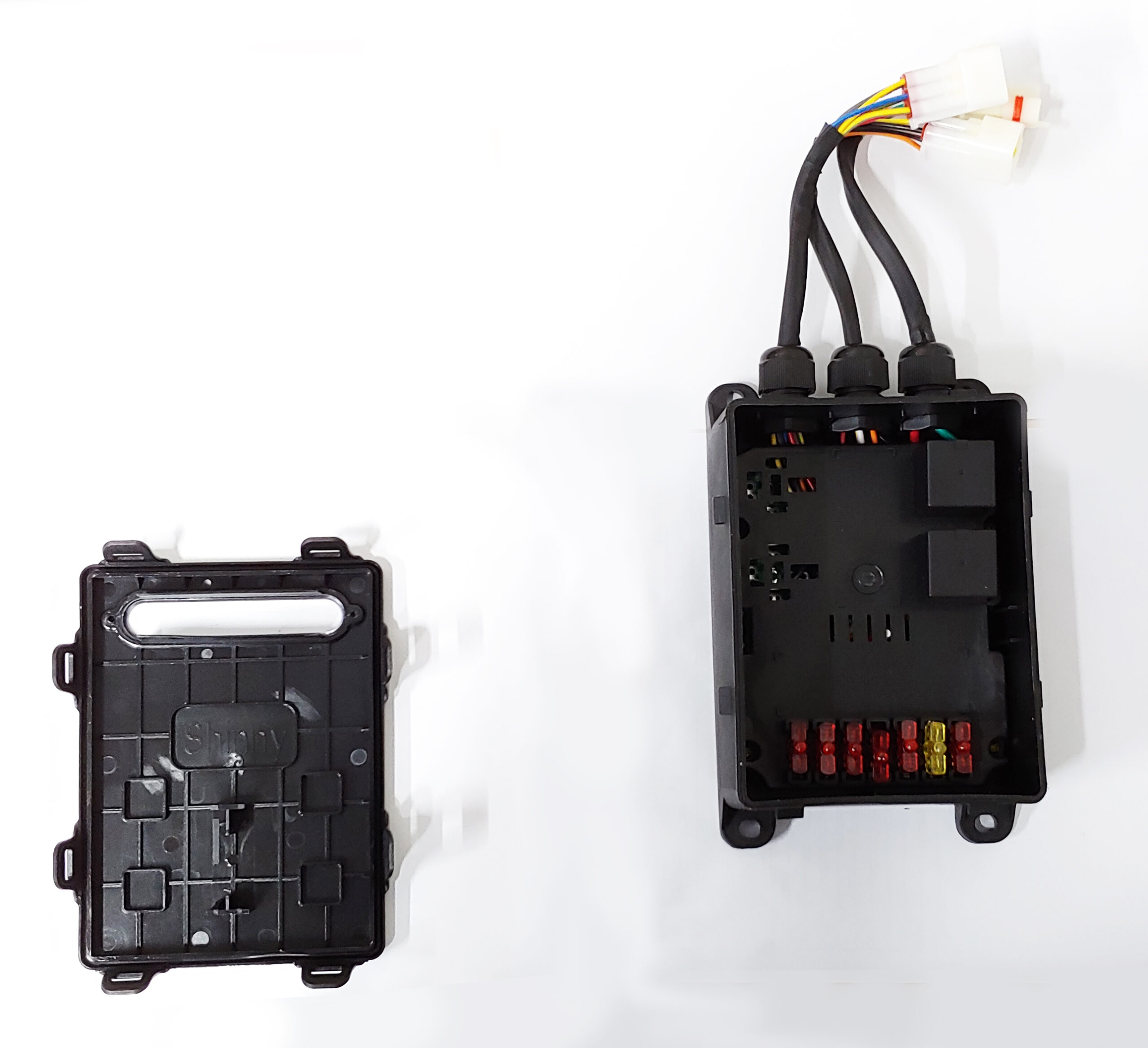 caixa controle comando eletrico 12v heli h2000