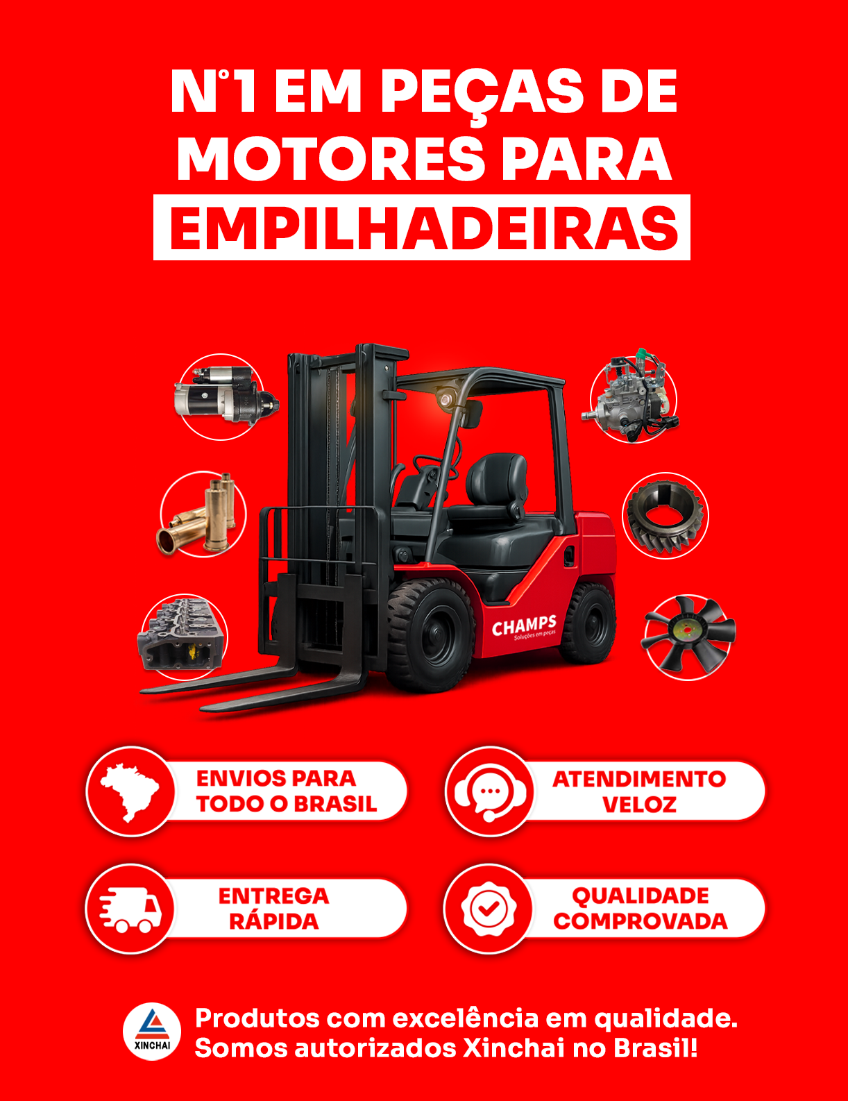 vertical champs banner site champs industrial pecas parts vendas empilhadeiras produtos